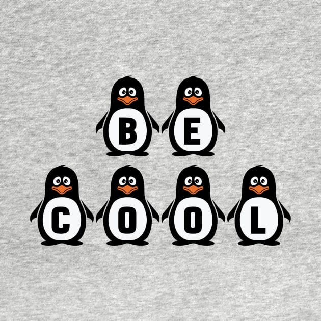 "Be Cool" Penguins by Whoopsidoodle